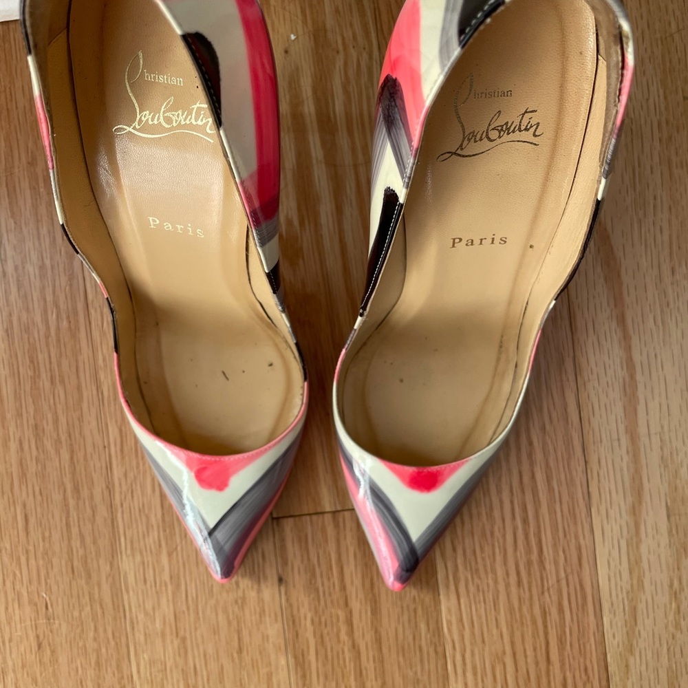 Additional photos for Christian Louboutin pumps.